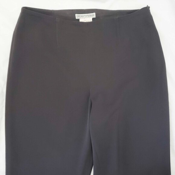 EMPORIO ARMANI Womens Dark Gray  2-Piece Pant Power Suit Blazer Jacket 38 / 40 - Picture 7 of 16